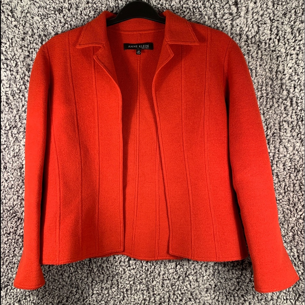 Anne Klein wool casual jacket